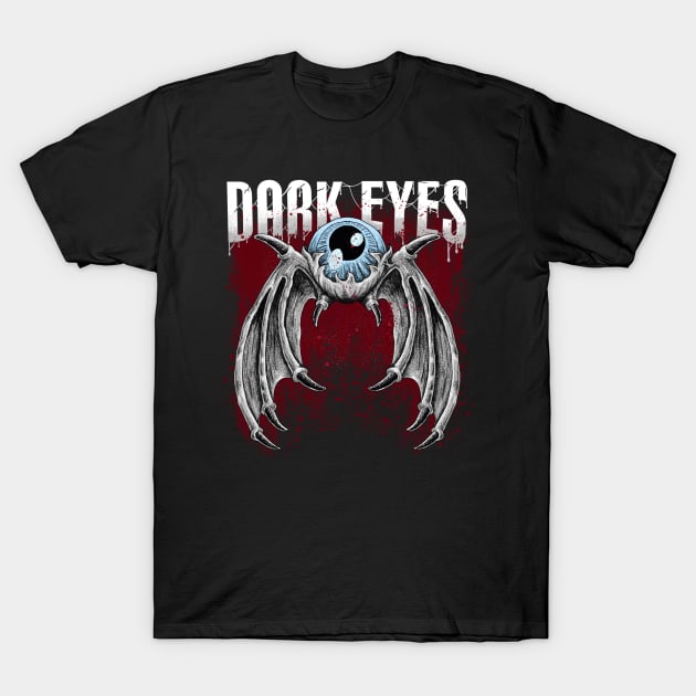 Dark eyes T-Shirt by Astrajingga